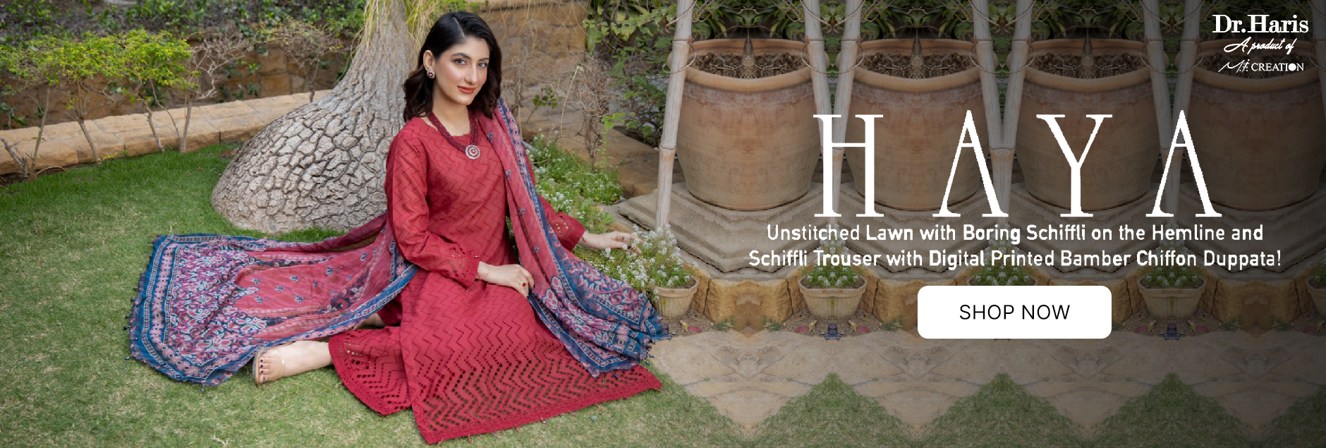 Haya By Schick Embroidered Lawn Collection 2024