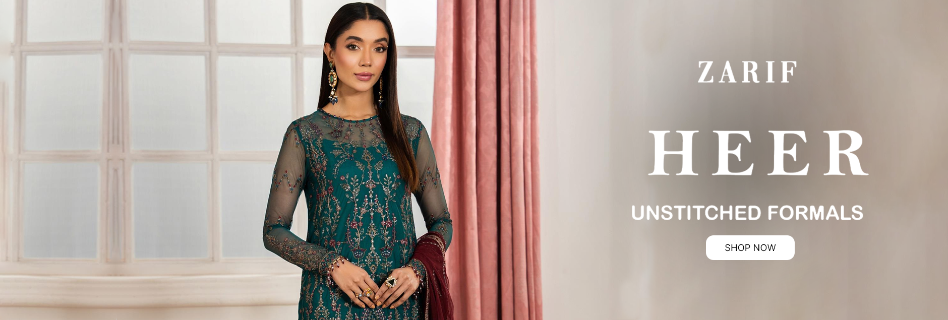 Heer By Zarif Formals Unstitched Collection 2025 – Royal Fashion