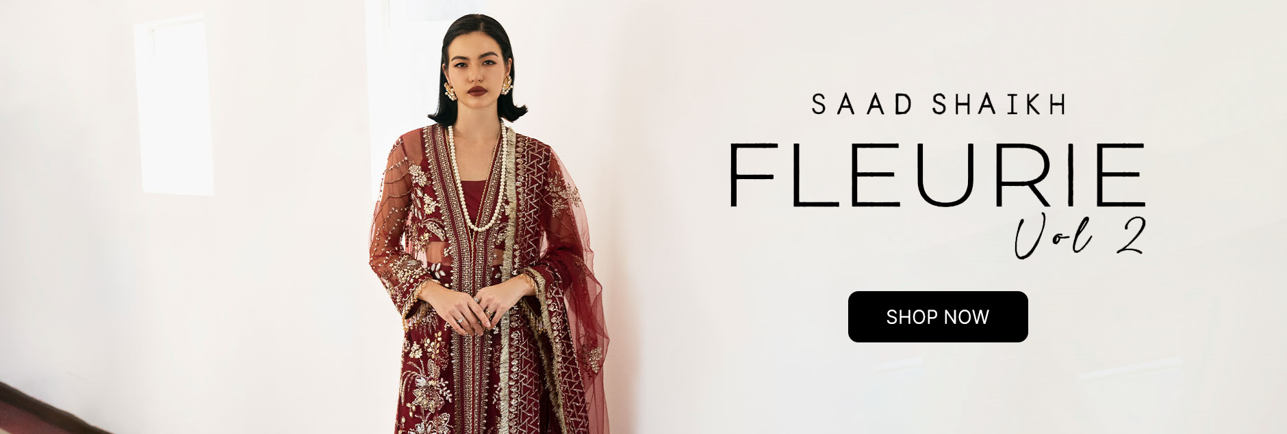 Fleurie By Saad Shaikh Luxury Embroidered Collection 2024 Vol 02