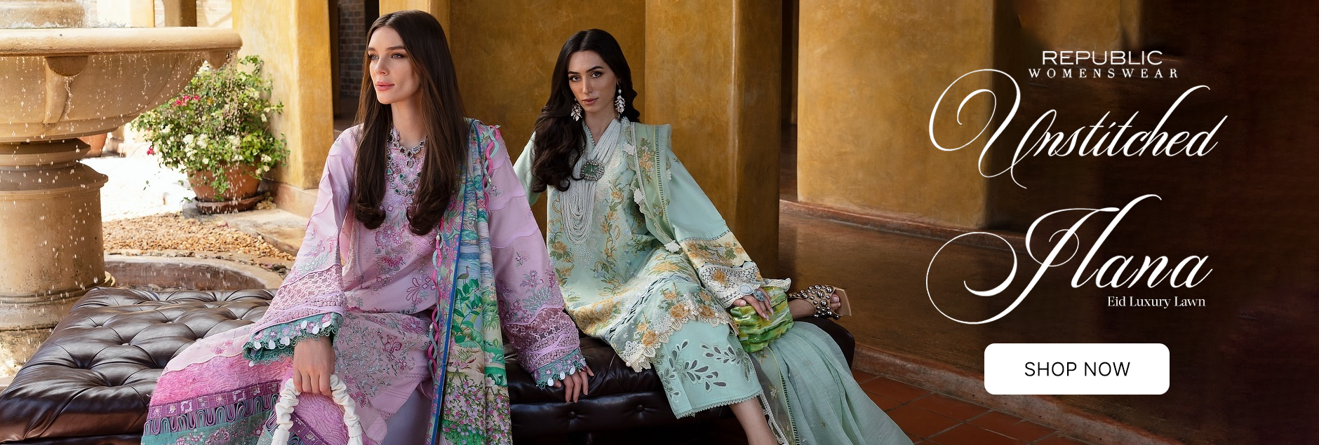 Ilana By Republic Womenswear Eid Luxury Lawn Collection 2024