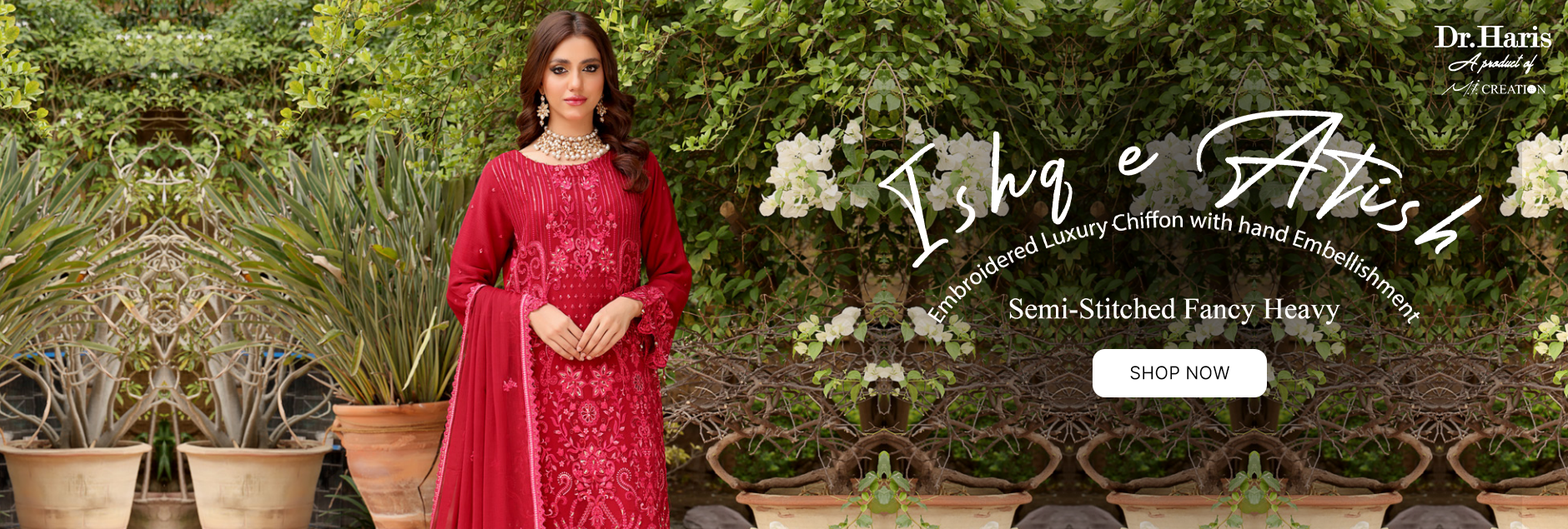Iishq-E-Atish By Schick Luxury Embroidered Chiffon Collection 2024