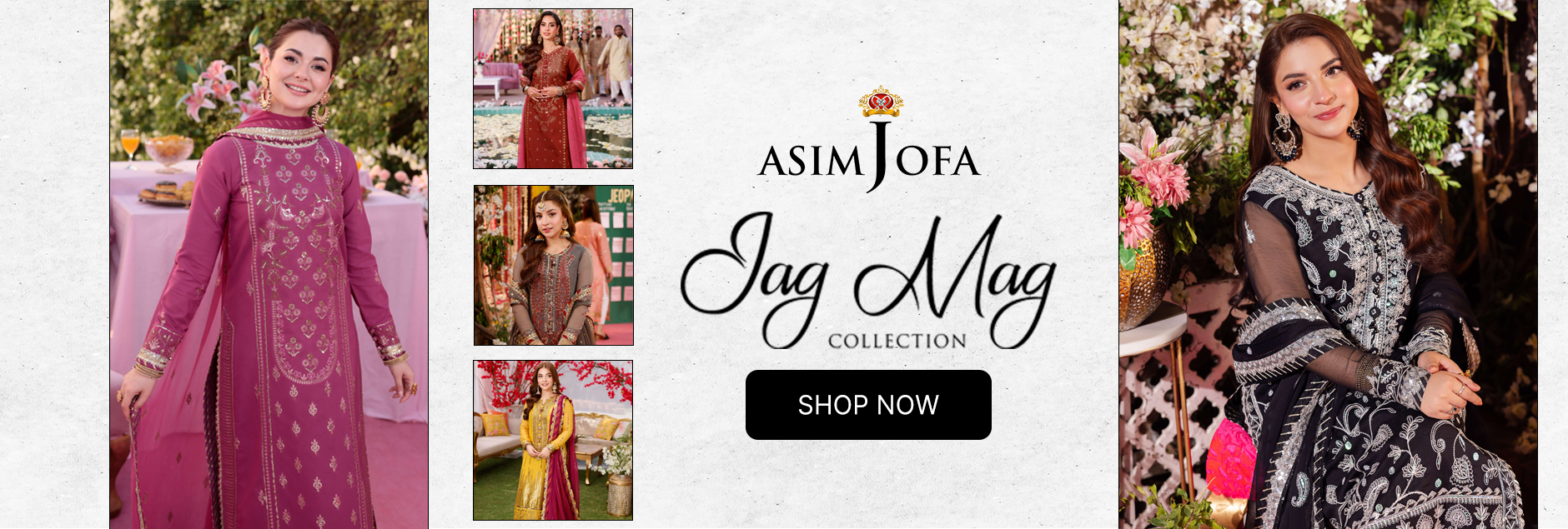Jag Mag By Asim Jofa Unstitched Formal Collection 2024