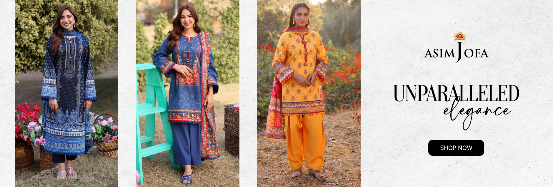 Prints By Asim Jofa Unstitched Collection 2025 Vol-1