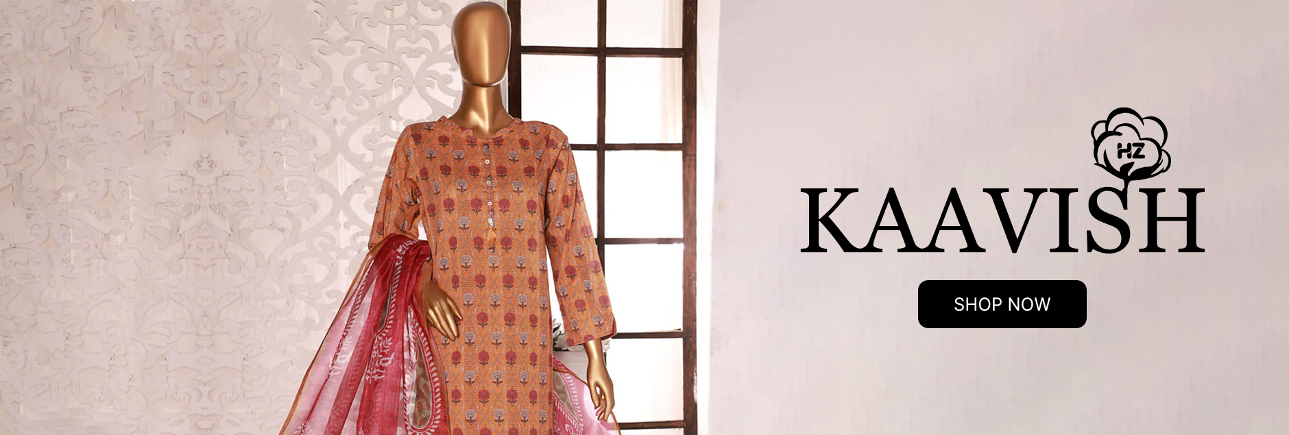Kaavish By HZ Textile Printed Co-Ords Lawn Stitched Collection 2024