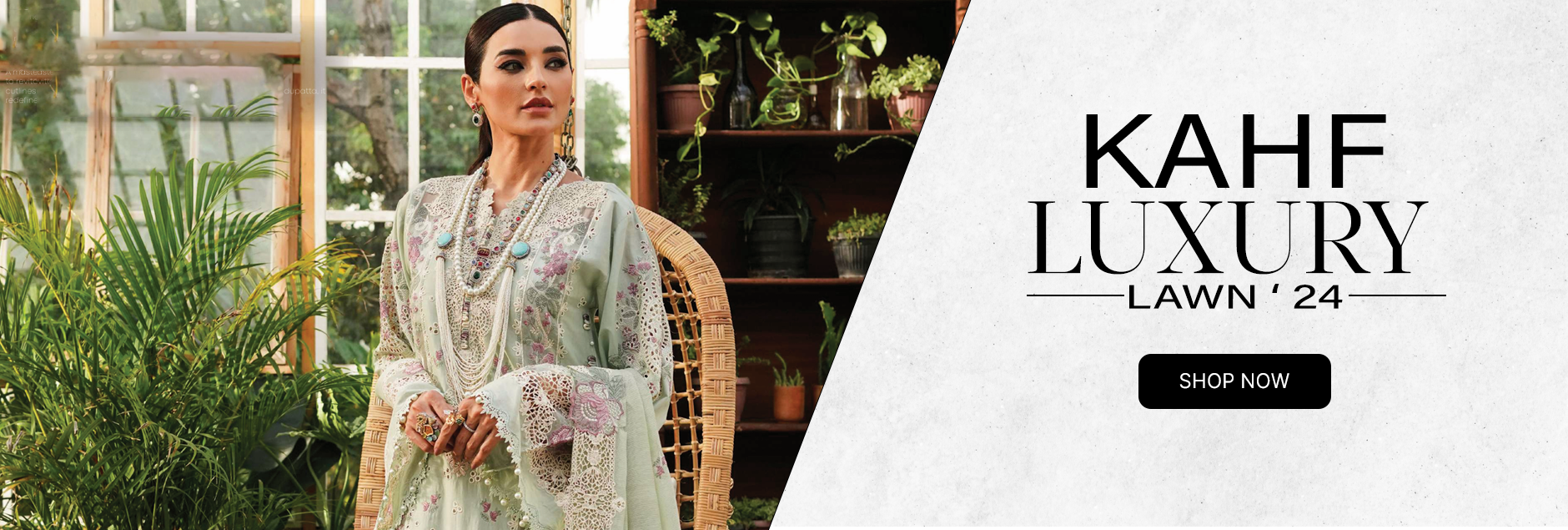 Kahf Premium Luxury Embroidered Lawn Collection 2024