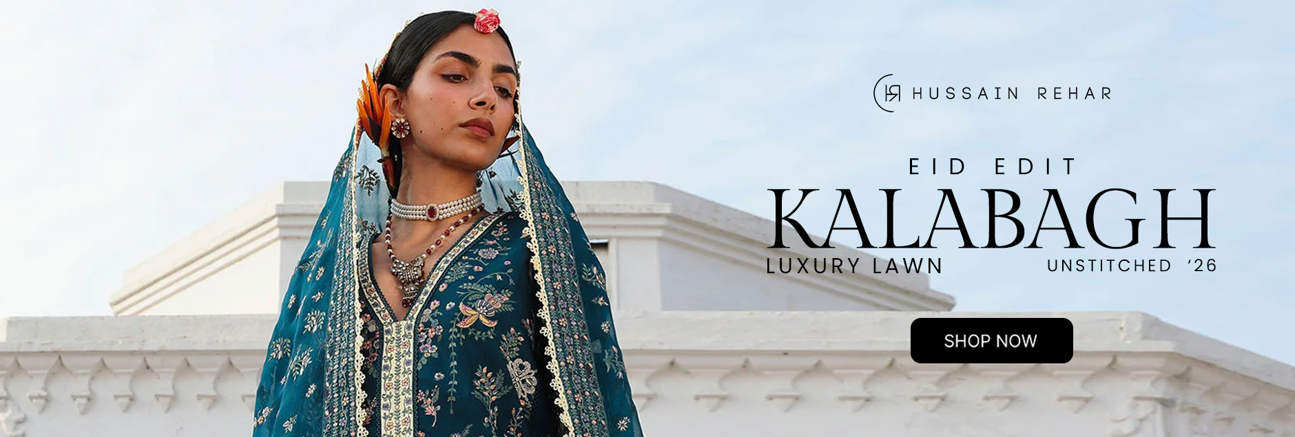 Kalabagh By Hussain Rehar Luxury Lawn Eid Unstitched Edit 2026