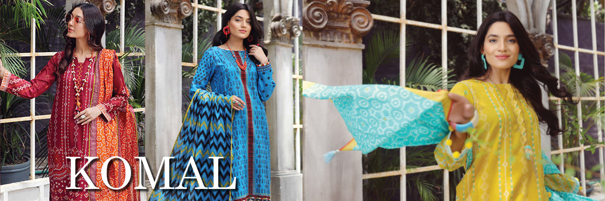 Lsm Lakhany Komal Printed Lawn Collection 2022