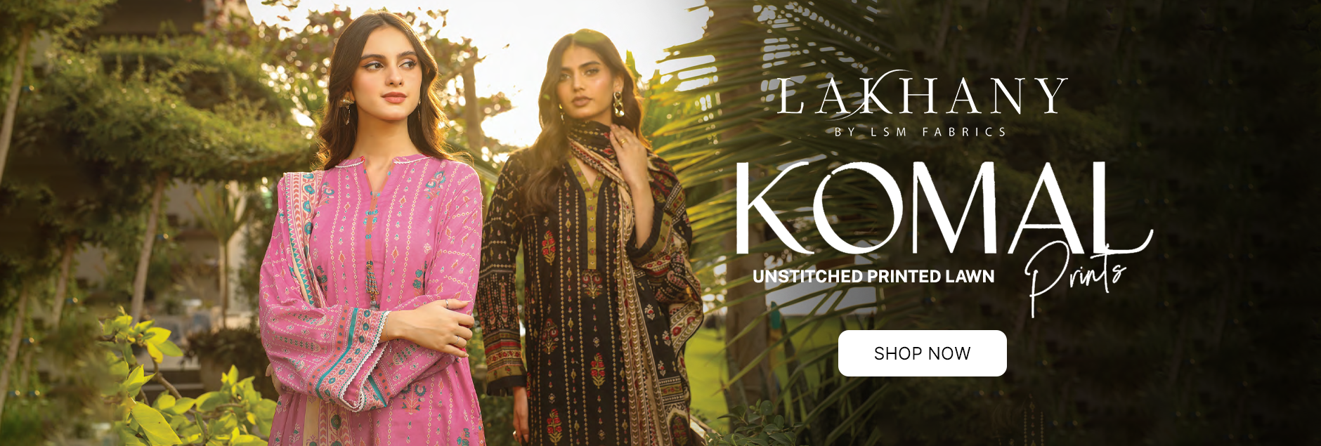 Komal Prints By LSM Lakhany Unstitched Lawn Collection 2024