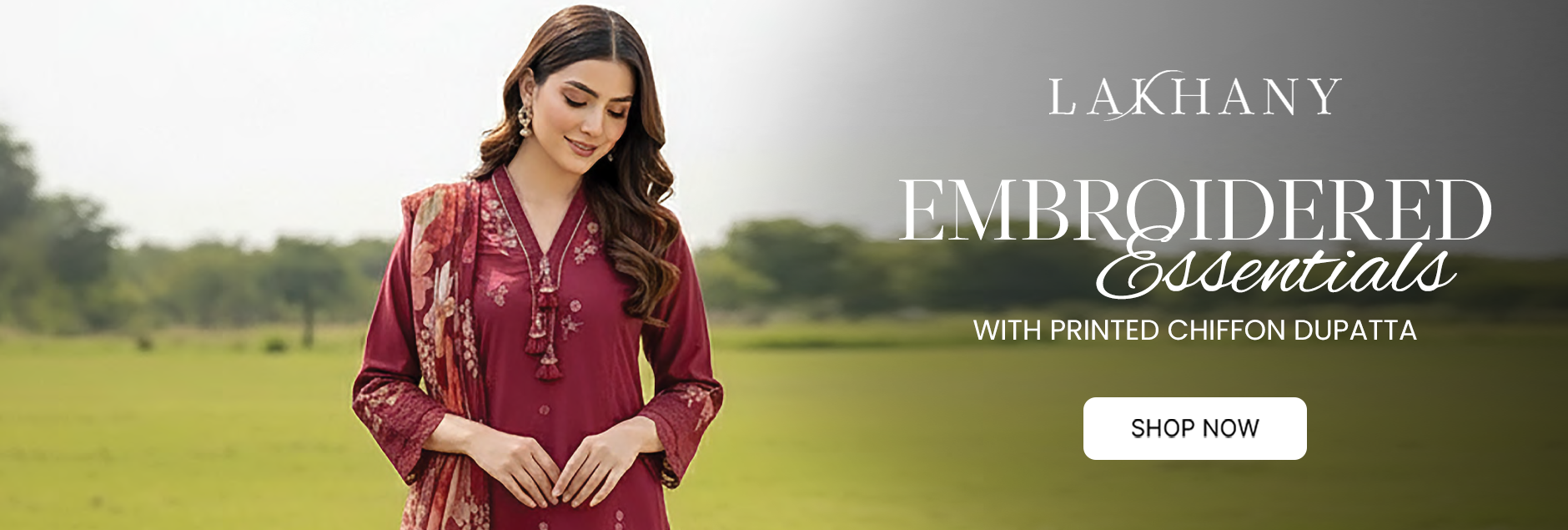 LSM Lakhany Embroidered Essentials Unstitched Collection 2026