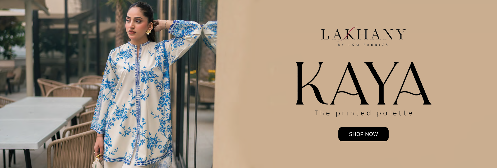 Kaya By LSM Lakhany The Printed Palette 2Pcs Stitched Collection 2024
