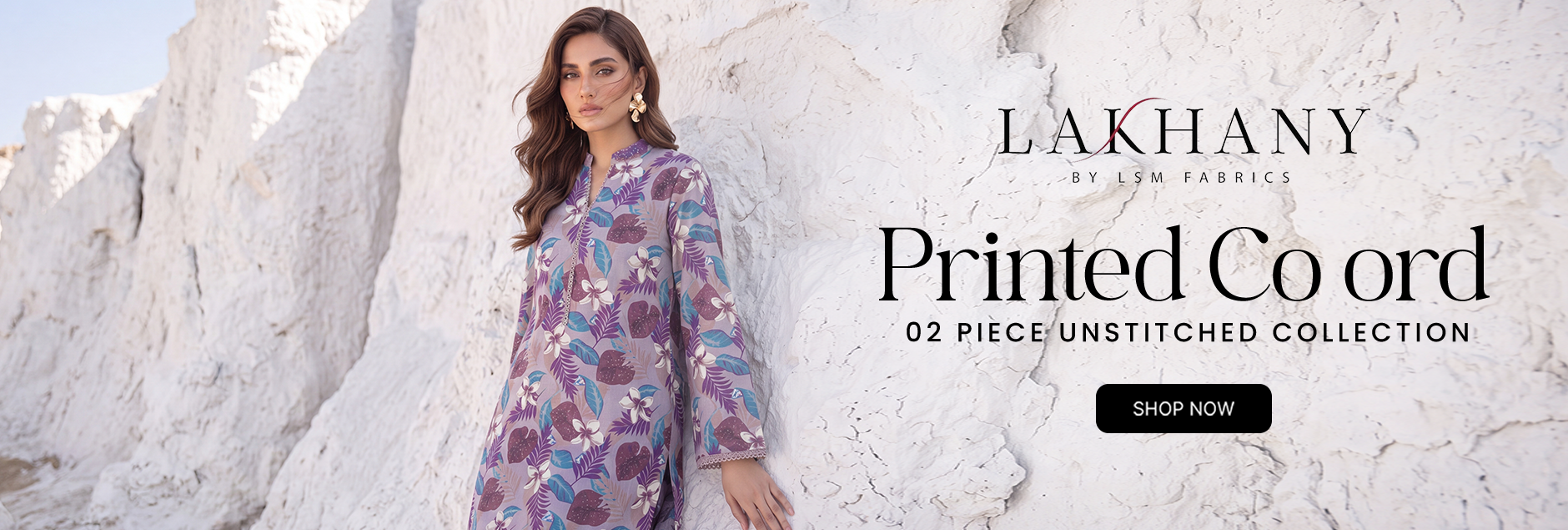 LSM Lakhany Printed Co-Ords Unstitched Collection 2026
