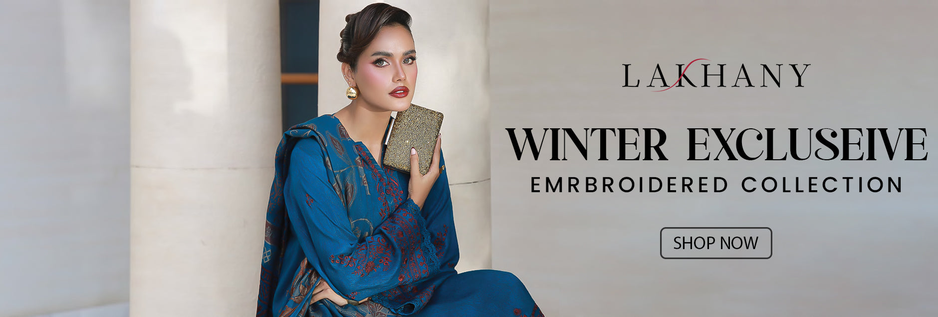 LSM Lakhany Winter Exclusive Embroidered Unstitched Collection 2025