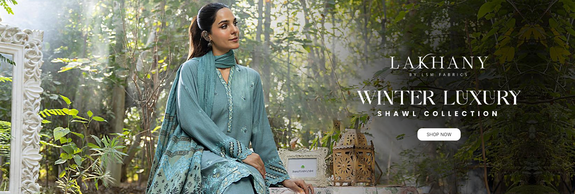 LSM Lakhany Winter Luxury Shawl Unstitched Collection 2024