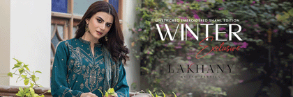 Lakhany Embroidered Winter Shawl Exclusive Edition 2023