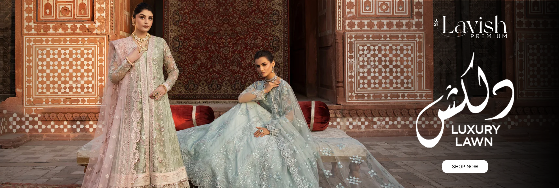 Dilkash By Lavish Premium Luxury Chiffon Unstitched Collection 2025