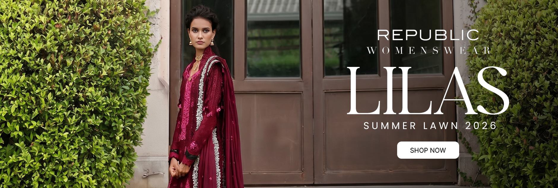 Lilas By Republic Womenswear Summer Lawn Unstitched Collection 2026