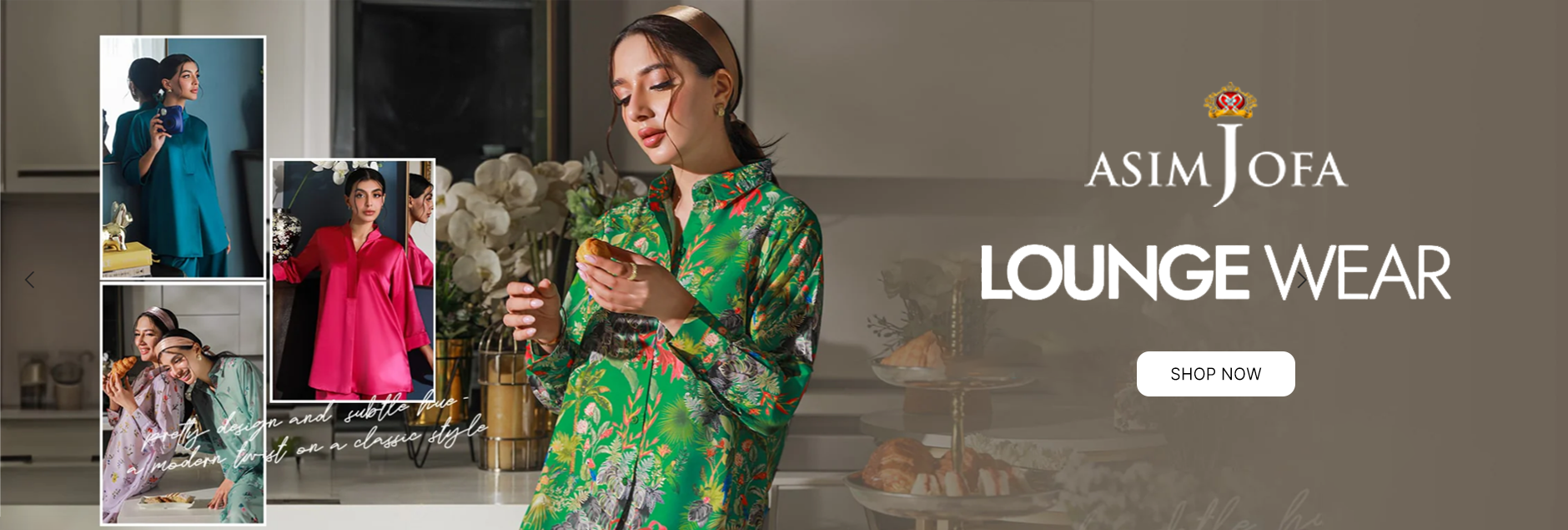 Asim Jofa Lounge Wear Pret Collection 2024