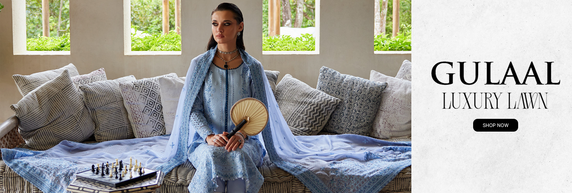 Gulaal Luxury Lawn Unstitched Collection 2025