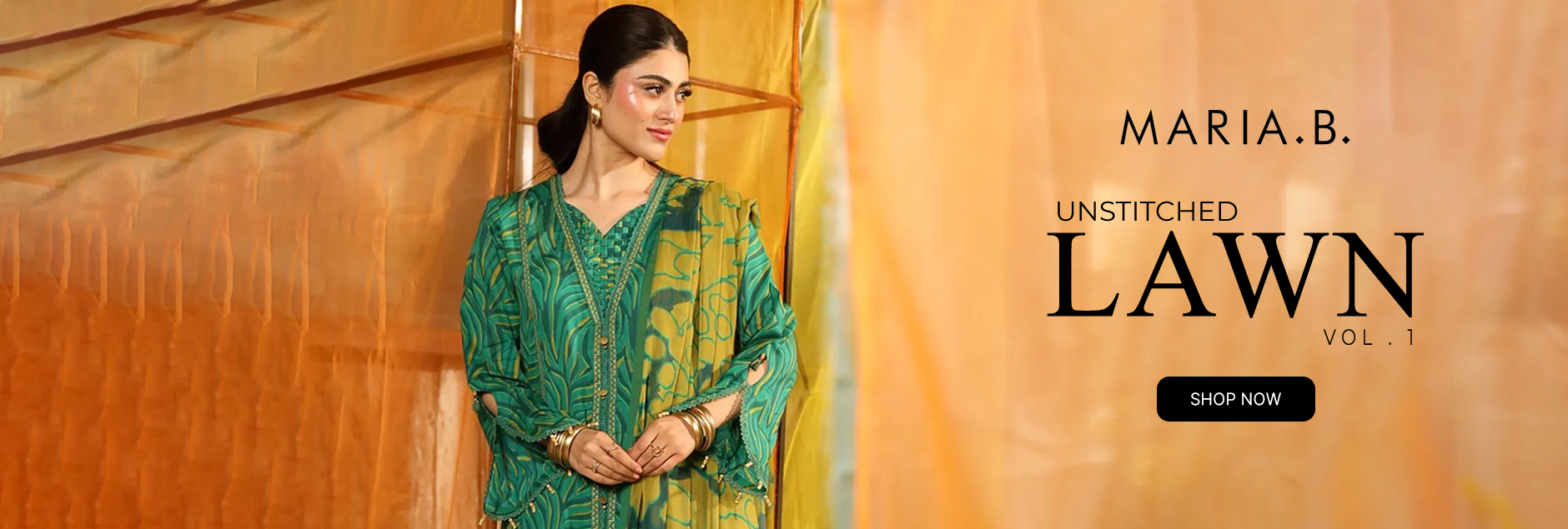 M Basics By Maria B Lawn Unstitched Collection 2025 Vol-01