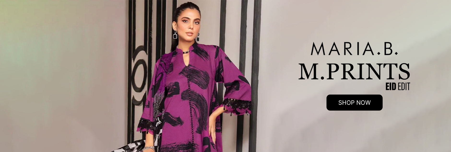 M Prints By Maria B Eid Embroidered Lawn Edit-2 2024