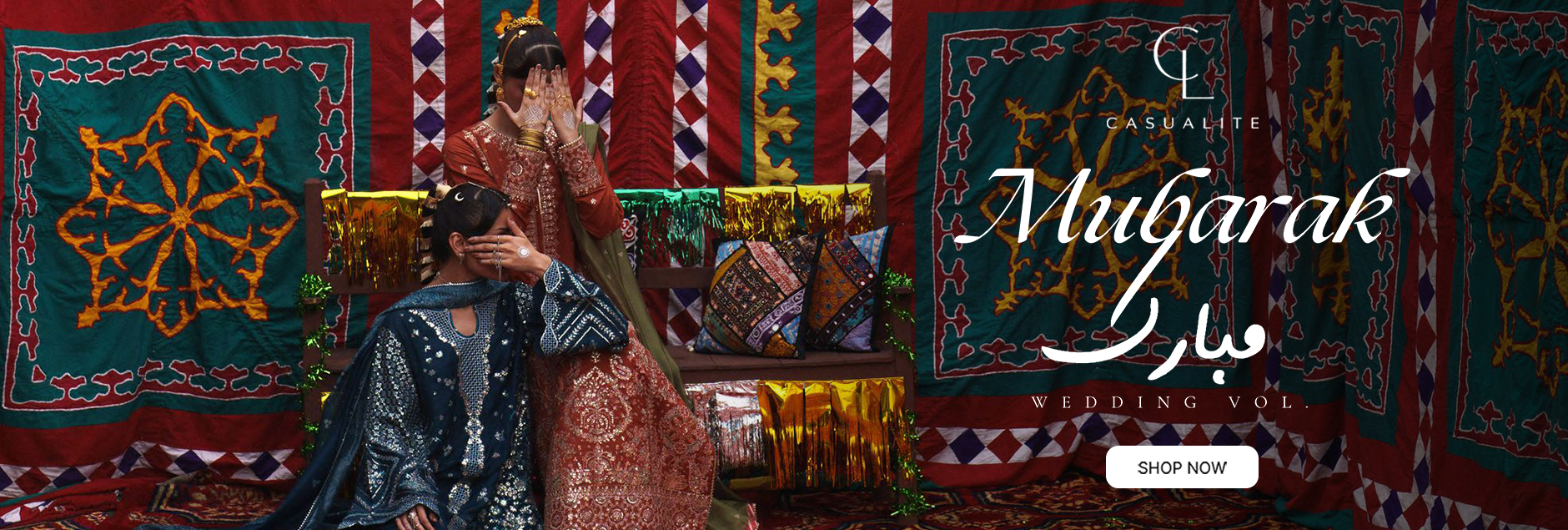 Mubarak By Casual Lite Wedding Stitched Collection 2026 Vol-01