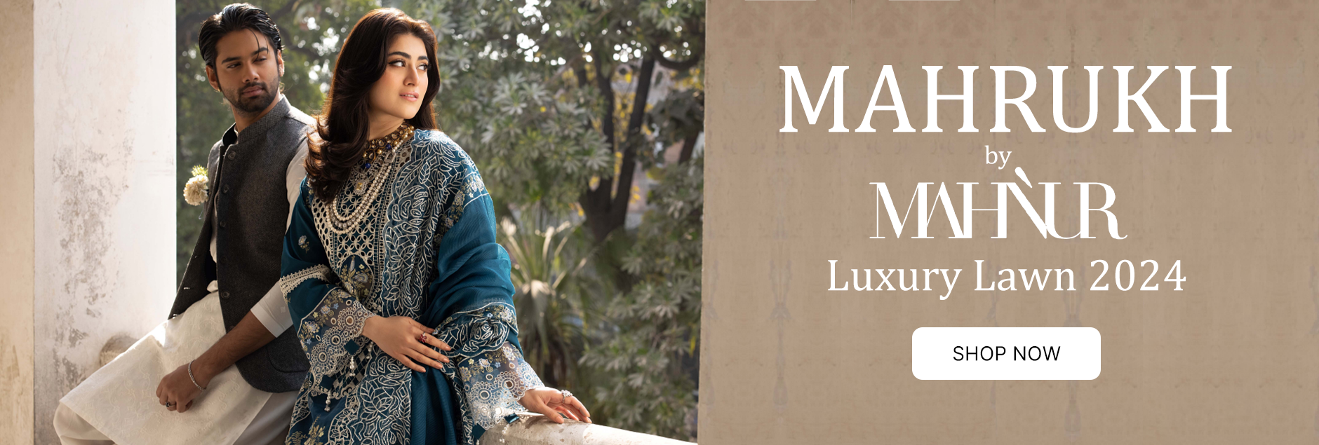 Mahrukh By Mahnur Luxury Lawn Collection 2024