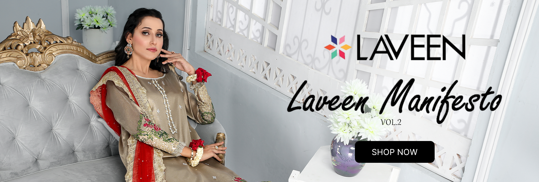 Manifesto Premium By Laveen Hand Embellished & Embroidered Collection 2024