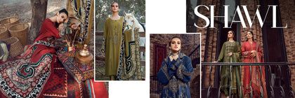 Maria B Luxury Winter Shawl Collection