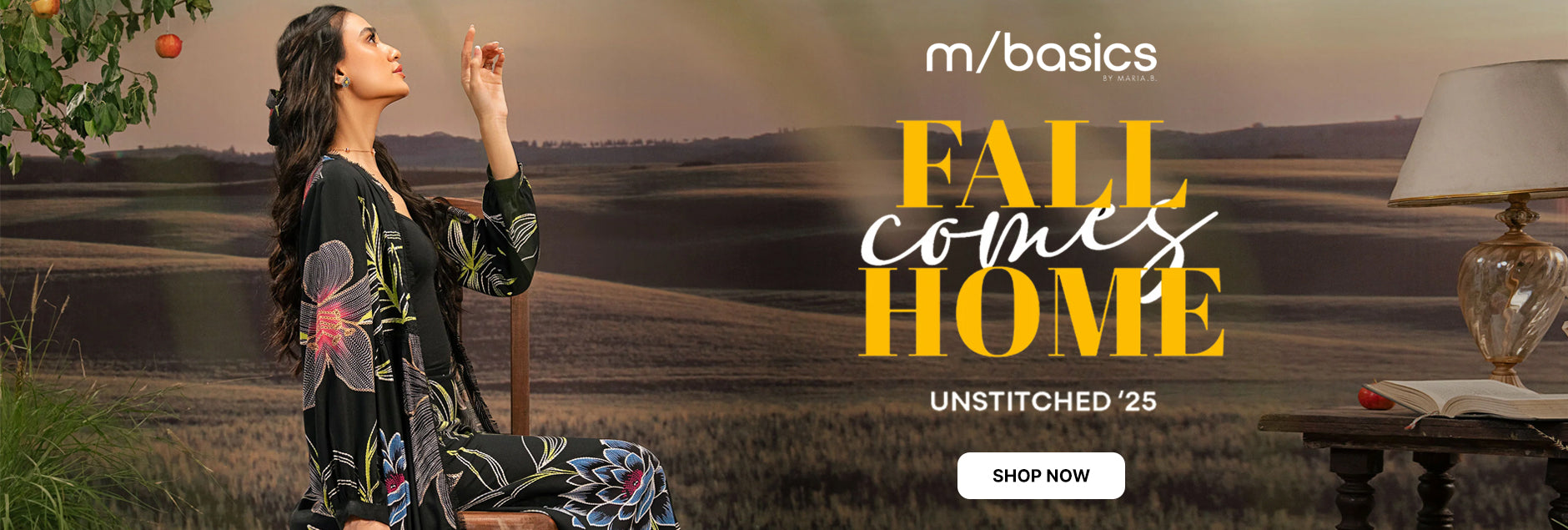 M Basic Fall Comes Home By Maria B Unstitched Collection 2025