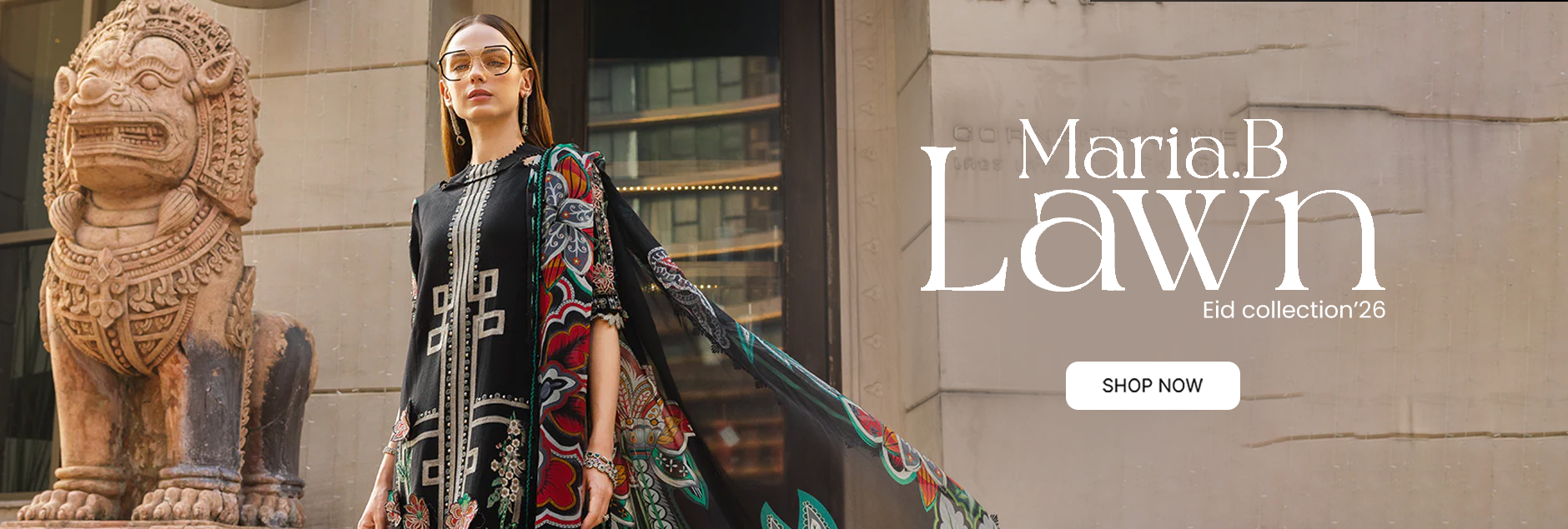 Maria B Luxury Lawn Eid Edit 2026