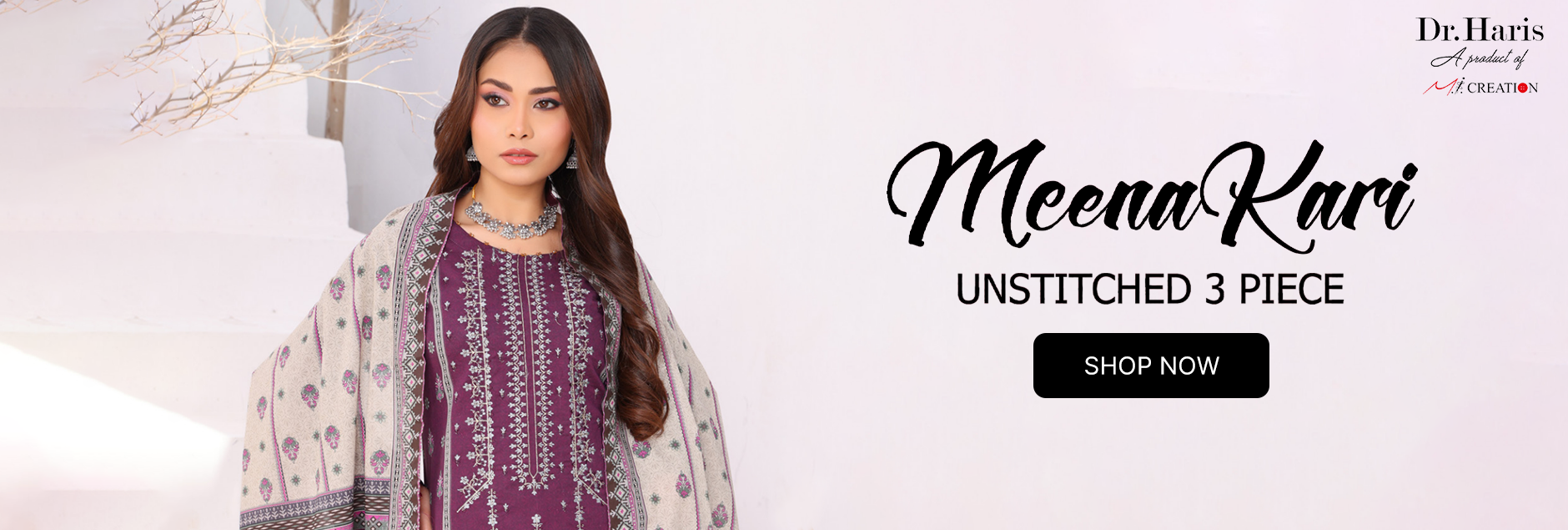 Meenakari By Schick Luxury Embroidered Lawn Collection 2024