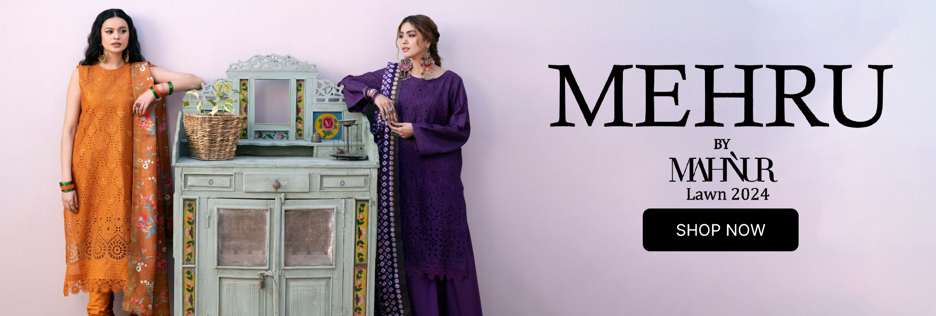 Mehru By Mahnur Lawn Collection 2024 Vol-2