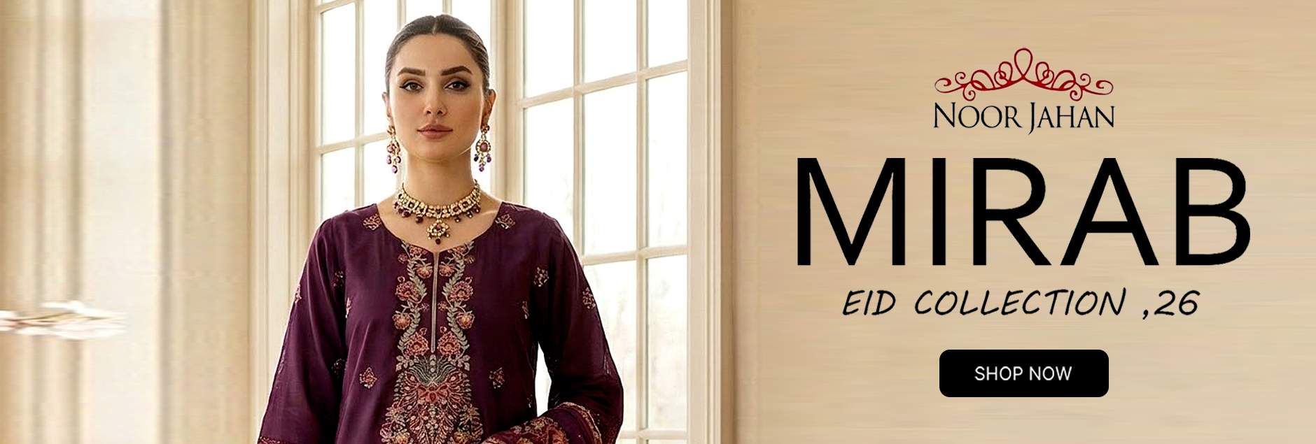 Mirab By Noorjahan Eid Unstitched Collection 2026