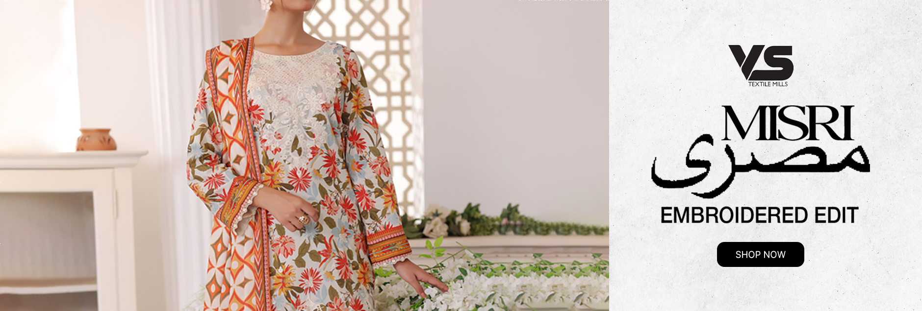 Misri by VS Textile Embroidered Edit Collection 2025