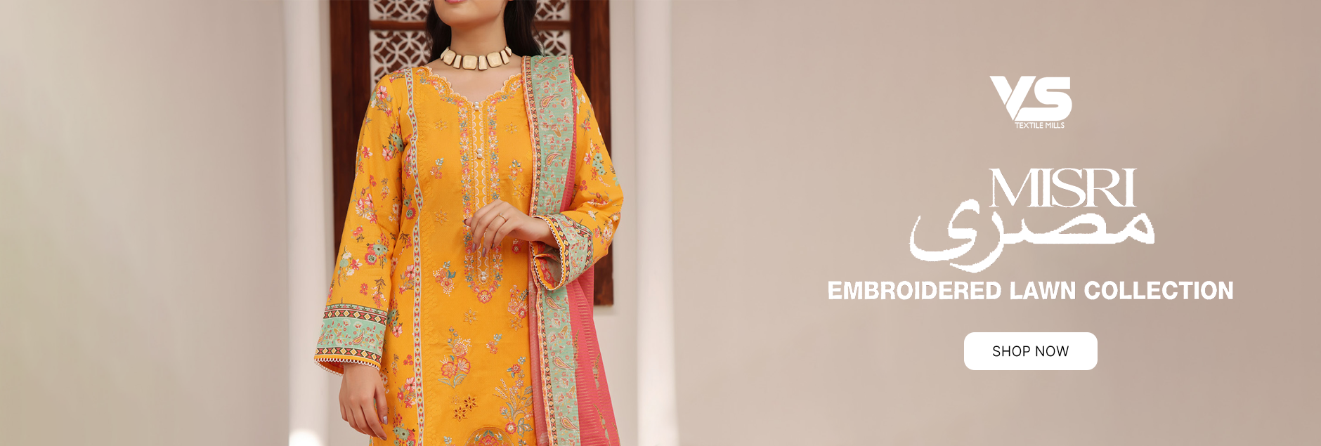 Misri by VS Textile Embroidered Lawn Collection 2025