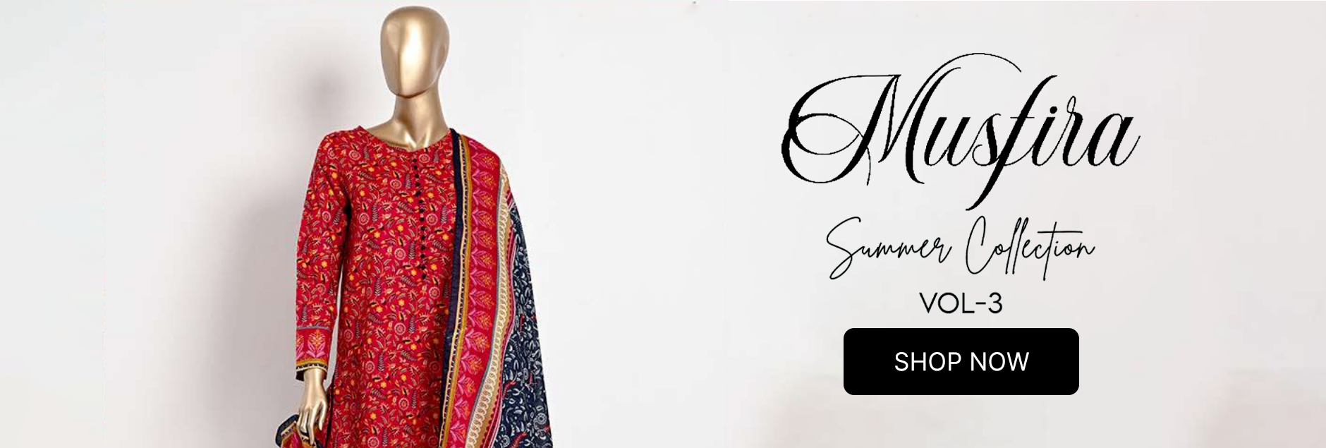 Musfira Printed Lawn Collection 2024 Vol 03