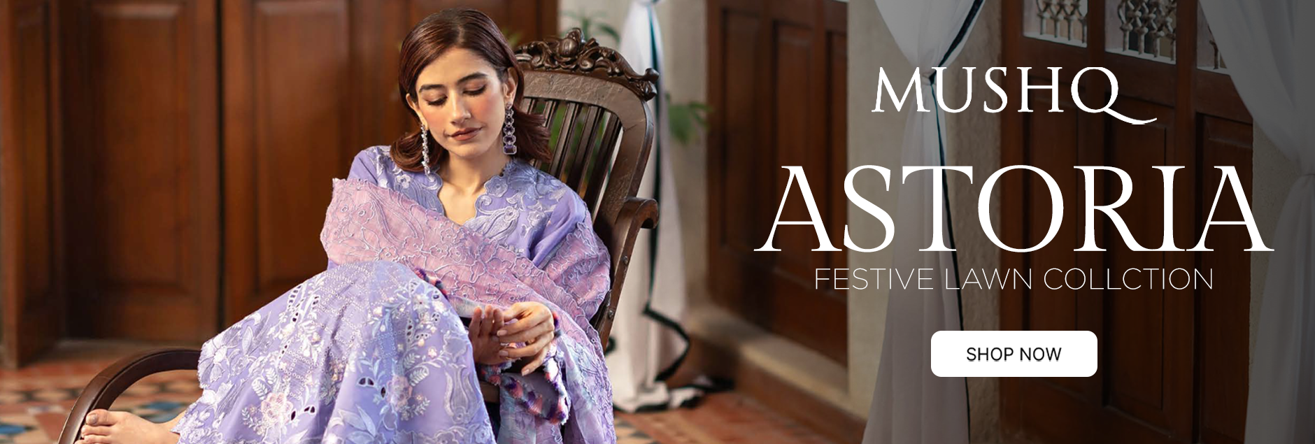 Astoria By Mushq Festive Lawn Unstitched Collection 2026