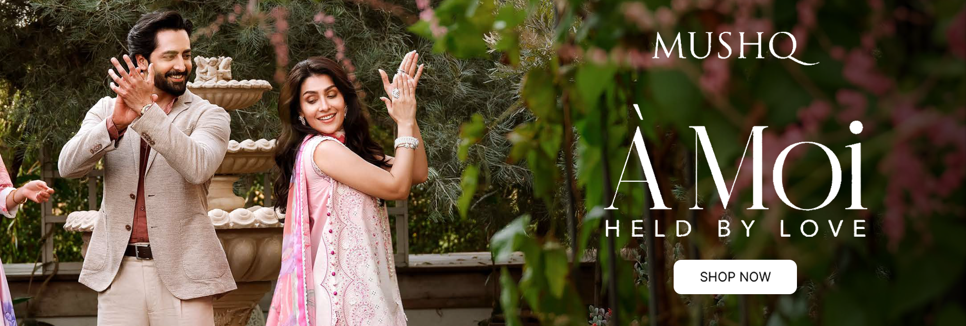 Amoi By Mushq Held By Love Unstitched Collection 2026