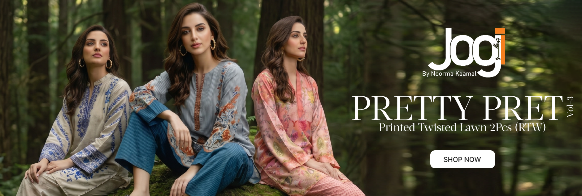 Jogi By Noorma Kaamal Printed 2Pcs Stitched Collection 2026 Vol-03