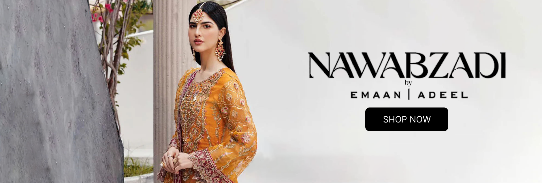 Nawabzadi By Emaan Adeel Embroidered Collection 2024