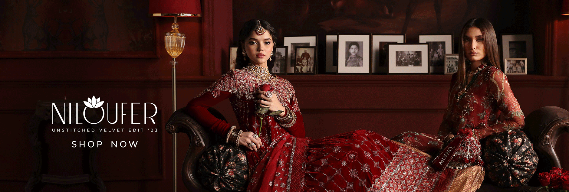Niloufer By Mushq Unstitched Velvet Edit 2023