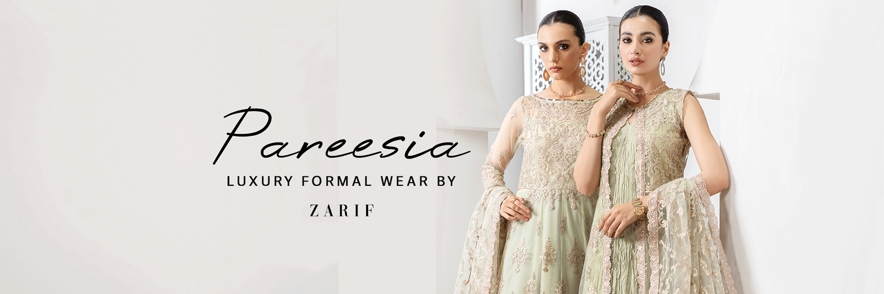 Pareesia by Zarif Luxury Formal Wear Collection 2022