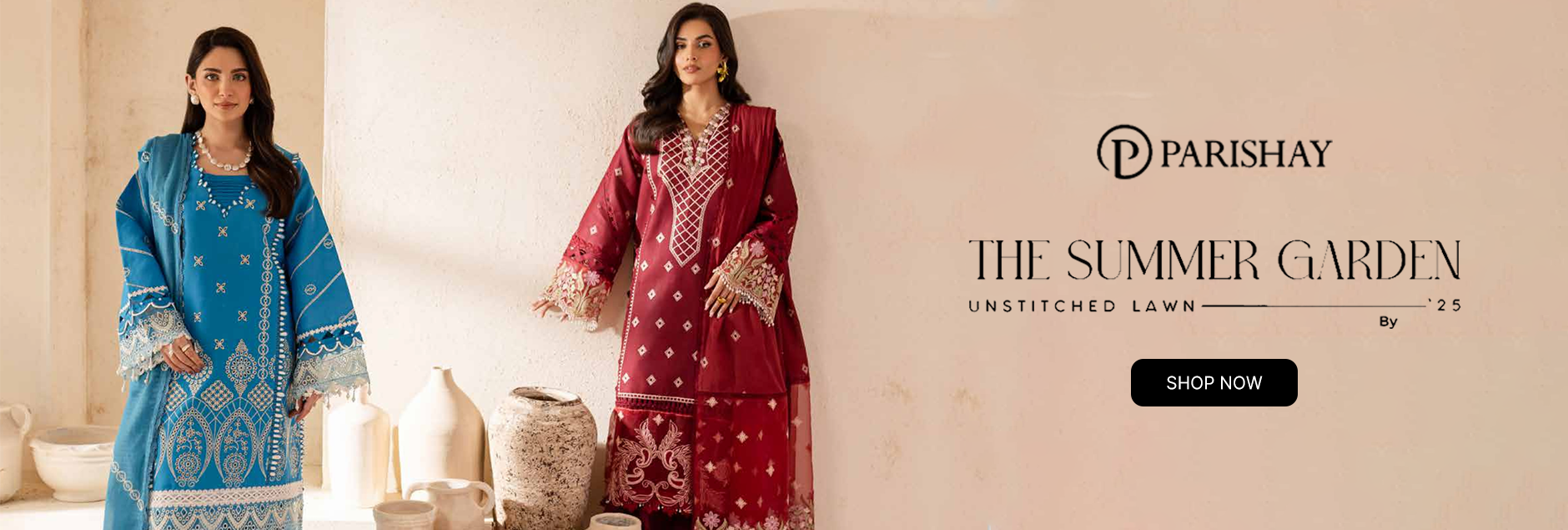 The Summer Garden By Parishay Lawn Unstitched Collection 2025