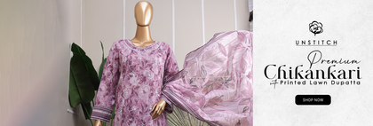 HZ Textile Premium Chikankari Unstitched Collection 2025