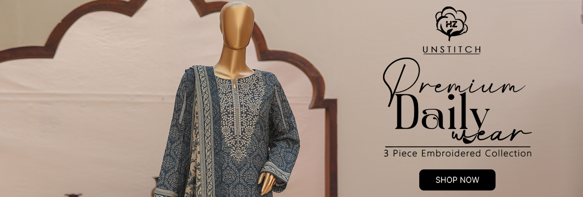 Daily Wear By HZ Textiles Premium Unstitched Collection 2026