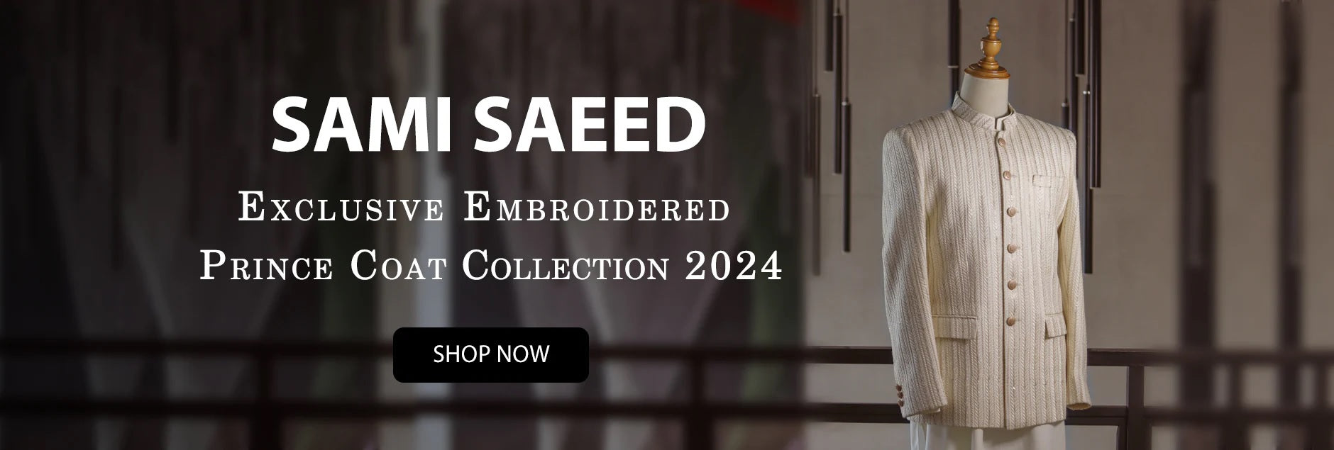 Sami Saeed Exclusive Prince Coat Collection 2025
