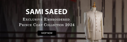 Sami Saeed Exclusive Prince Coat Collection 2025