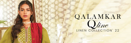 Qline By Qalamkar Linen Collection 2022
