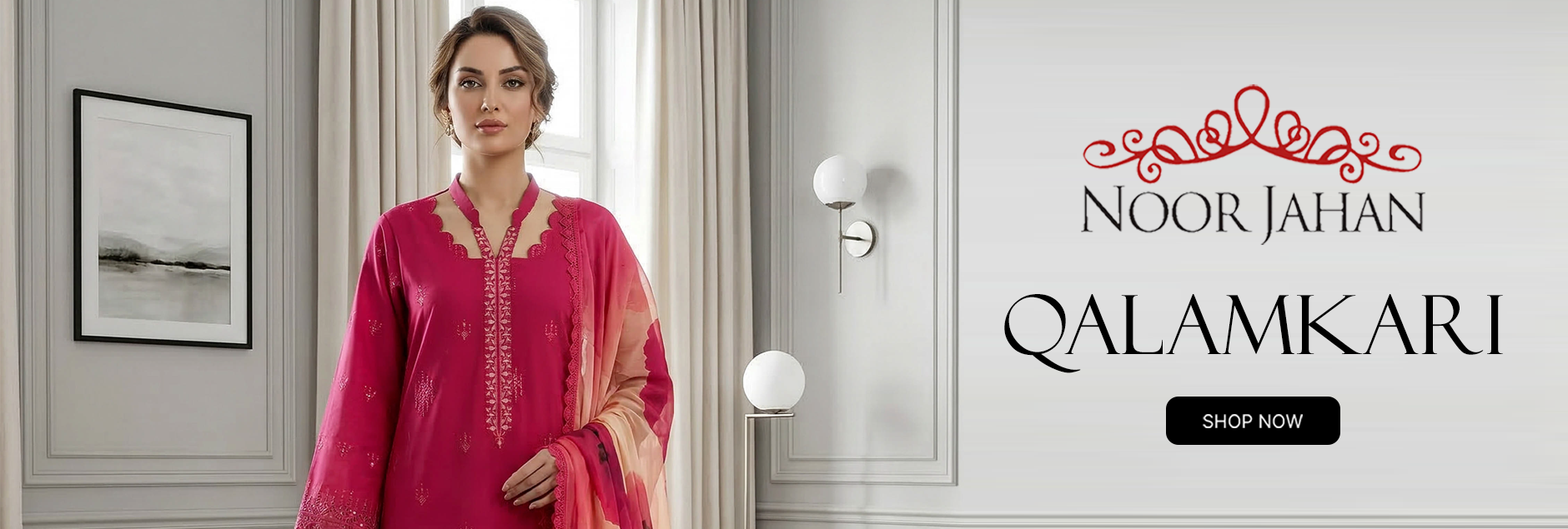 Qalamkari By Noorjahan Unstitched Collection 2026