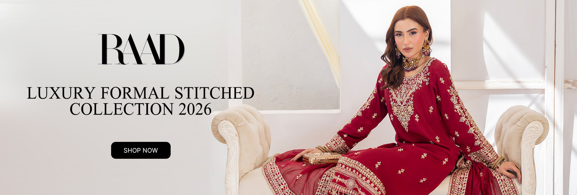 Raad Luxury Formal Stitched Collection 2026